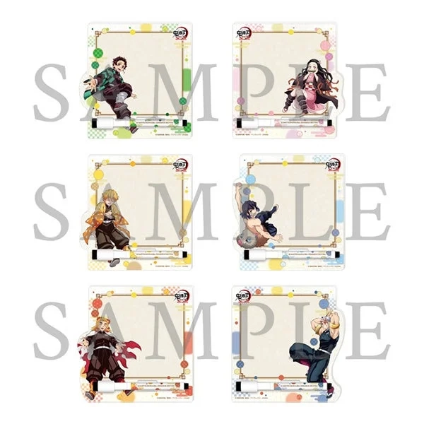 Demon Slayer Pen Stand Boards