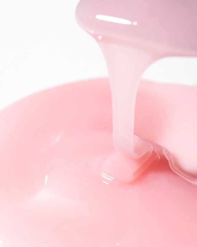 Pink liquid texture