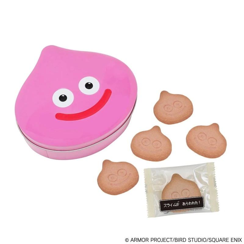 Slime Sablé Peach Slime Can and Cookies