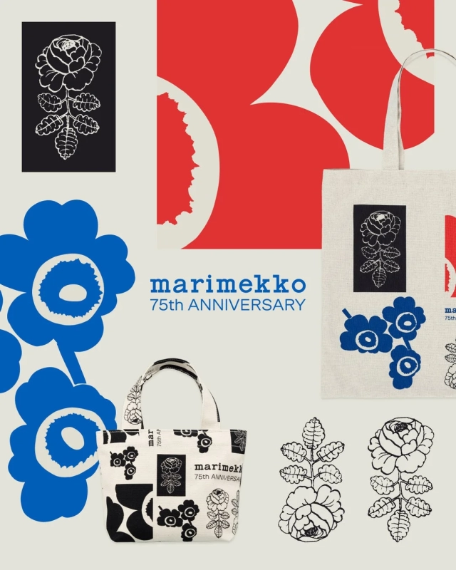 Marimekko 75th Anniversary Tote Bag