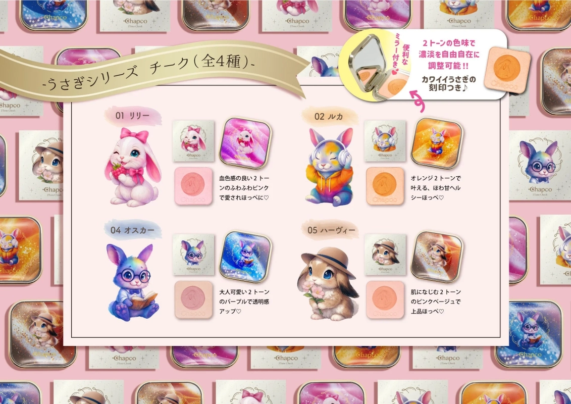 Chapco Rabbit Series Cheek Varieties