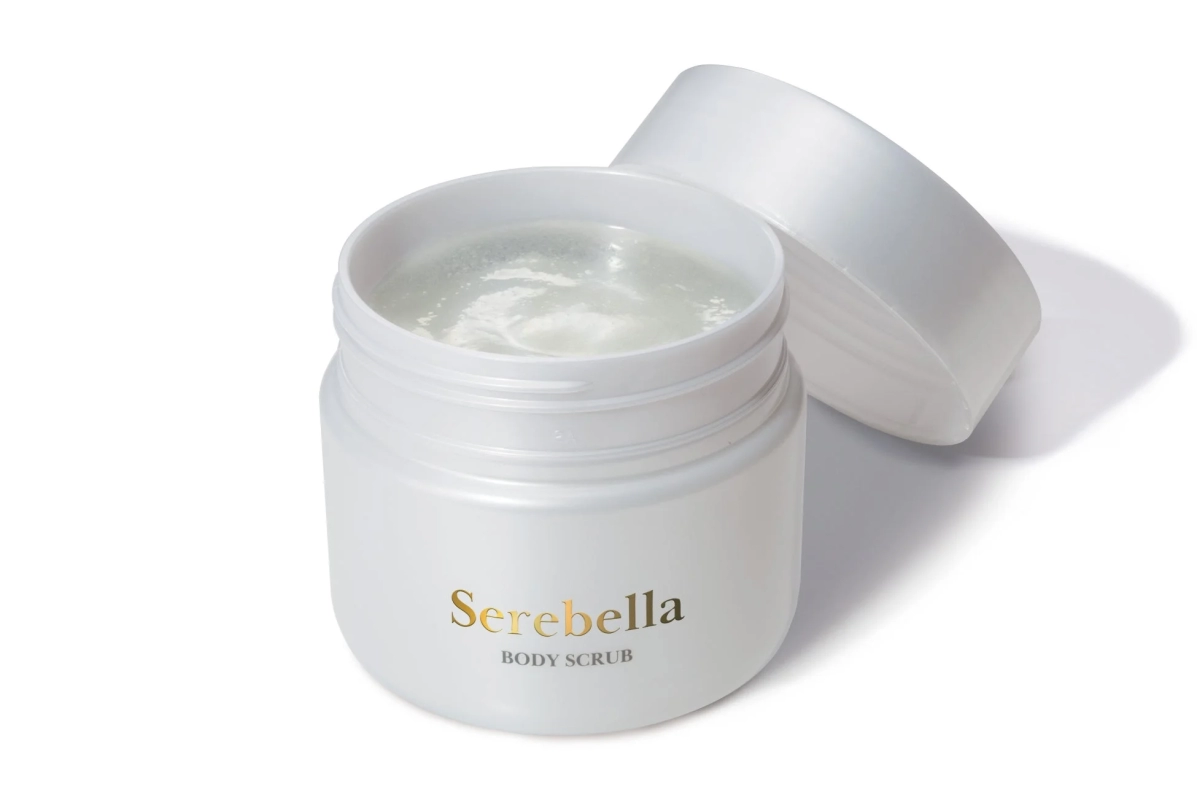 Serebella Body Scrub open container