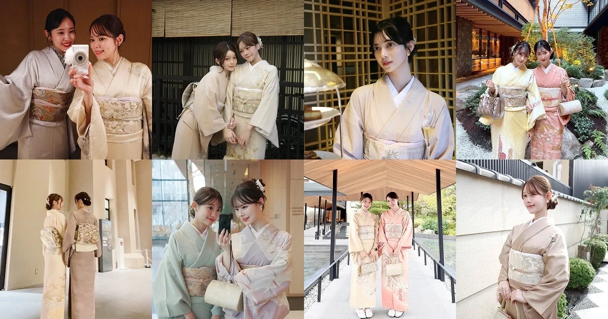 Women in Kimono
