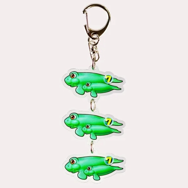 Umi Monogatari 3-Chain Acrylic Keychain Dugong