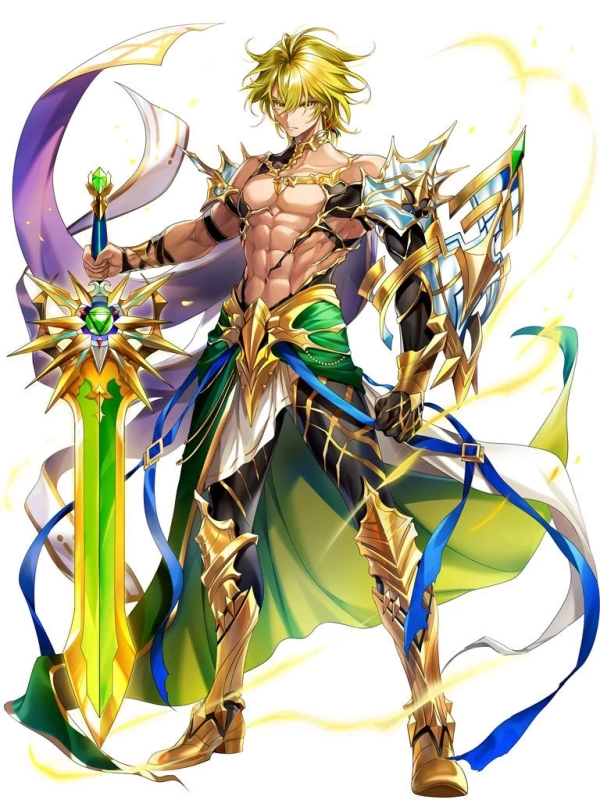 Kyle, a knight serving Queen Ixia, seeking to save the world