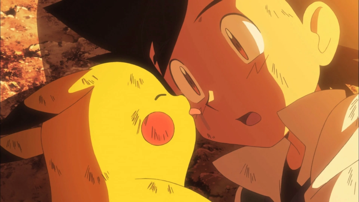 Ash and Pikachu