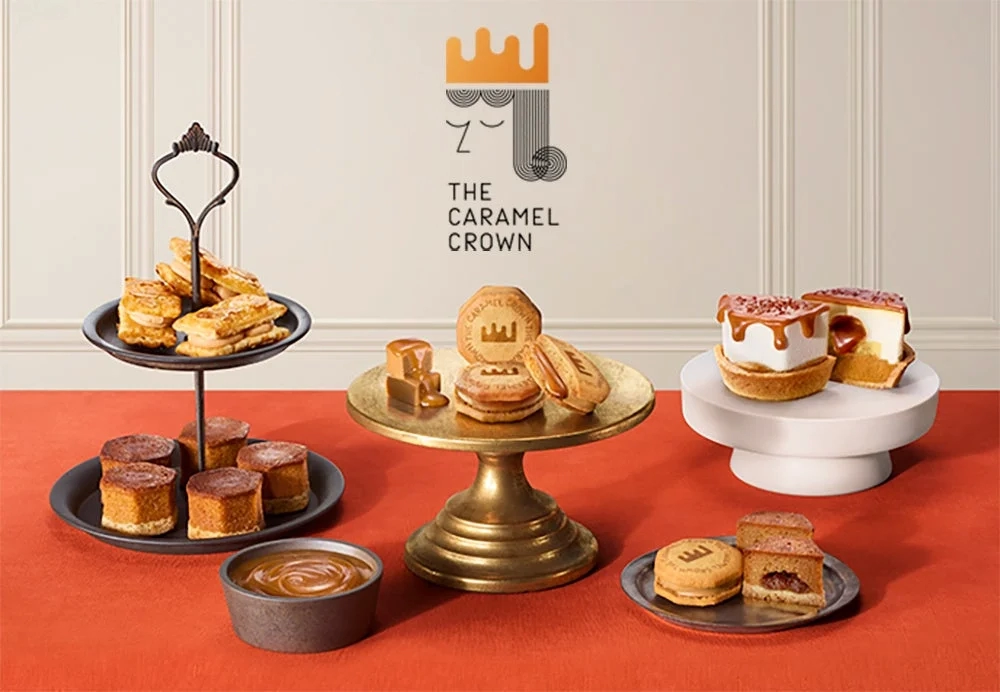 THE CARAMEL CROWN sweets variety