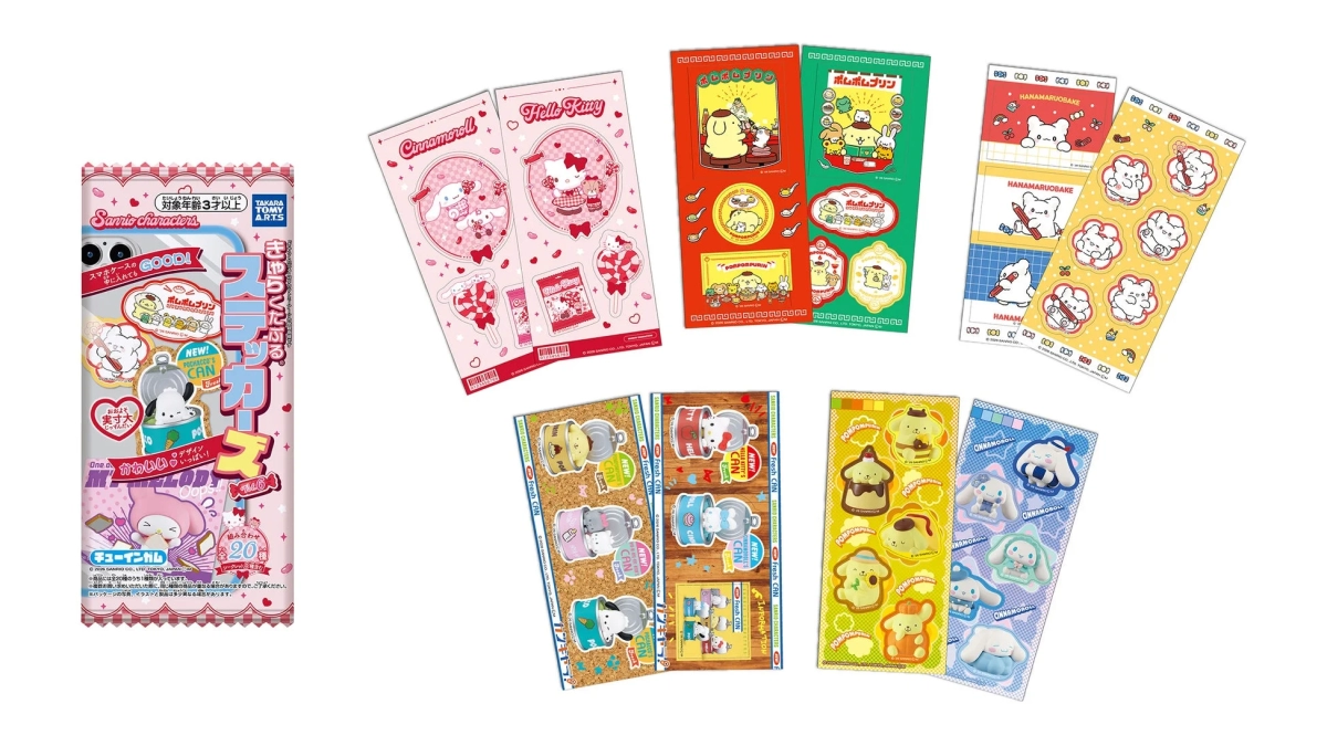 Sanrio Characters Kyarakutaburu Stickers Vol.6