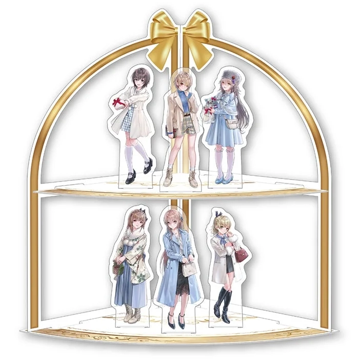 Cake Stand Diorama Acrylic Stands featuring Heaven Burns Red characters
