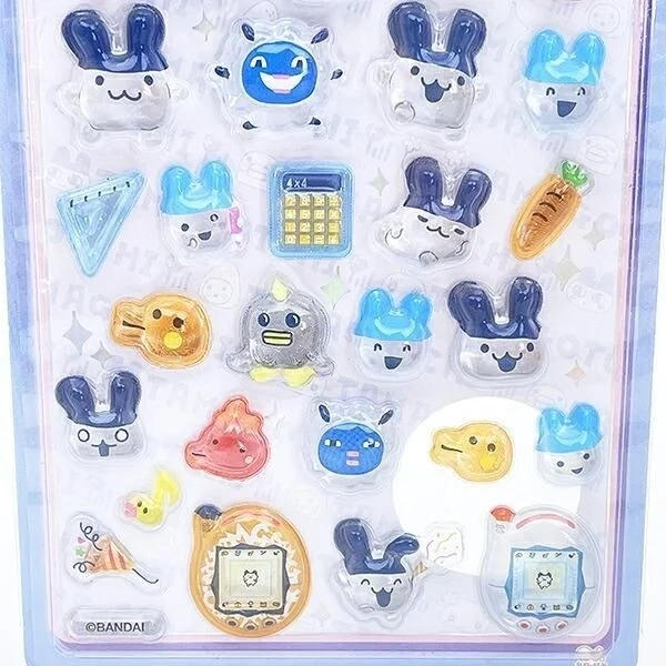 Purple Tamagotchi Character Stickers
