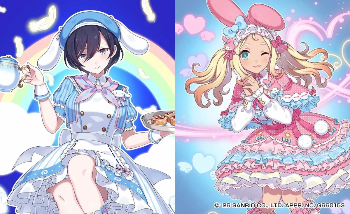 Gomaotsu Characters in Collaboration Outfits (First Half)