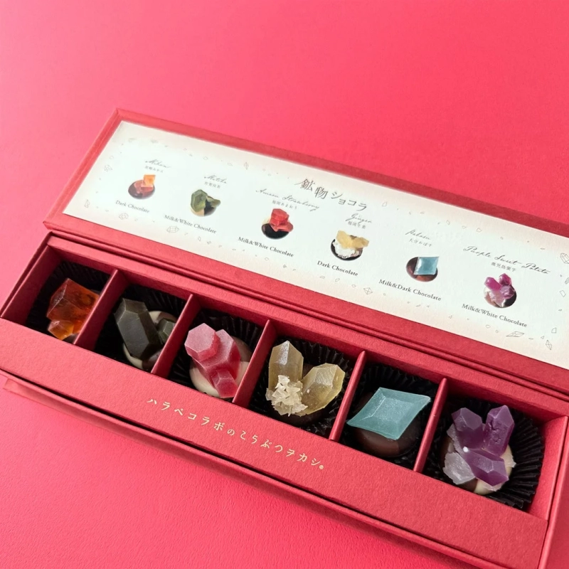 Assortment of Mineral Chocolat