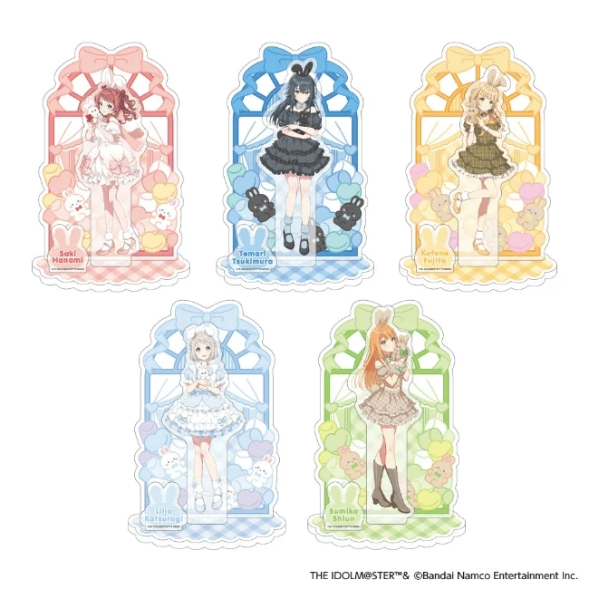 Gakuen Idolmaster Diorama Acrylic Figures vol.1