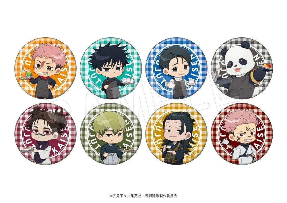Online Exclusive Trading Can Badge Mini Character Café Style ver.