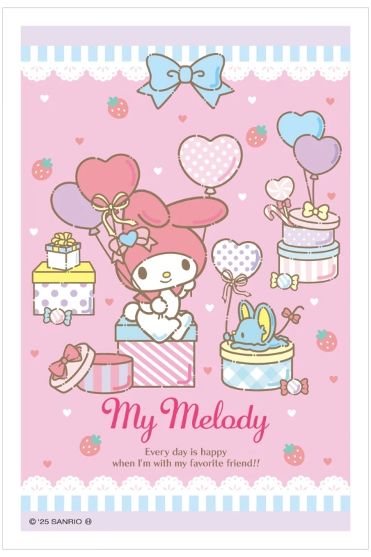 My Melody postcard design 1
