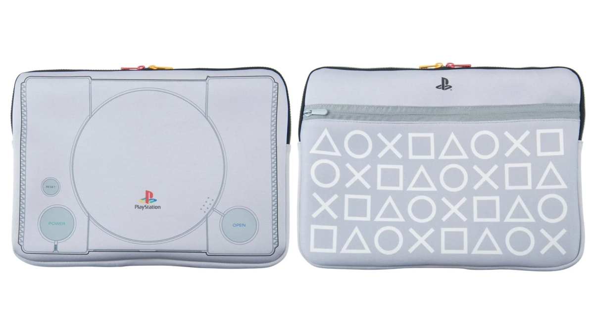 初代PlayStation Console Design PC Sleeve Case