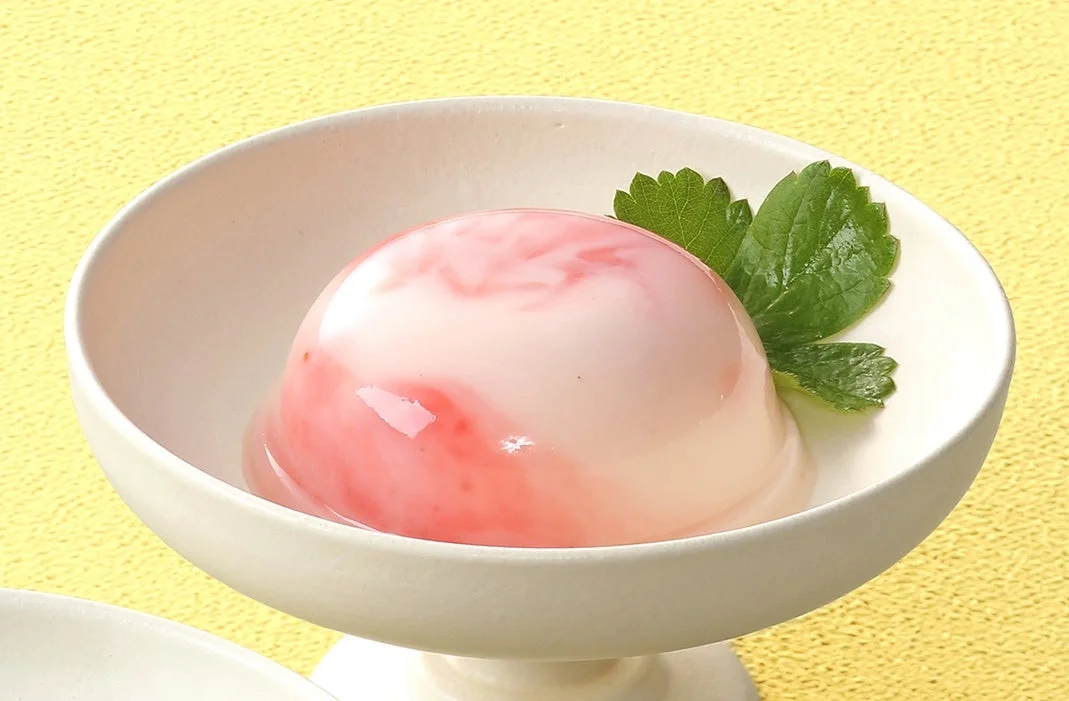 Pink and White Dessert