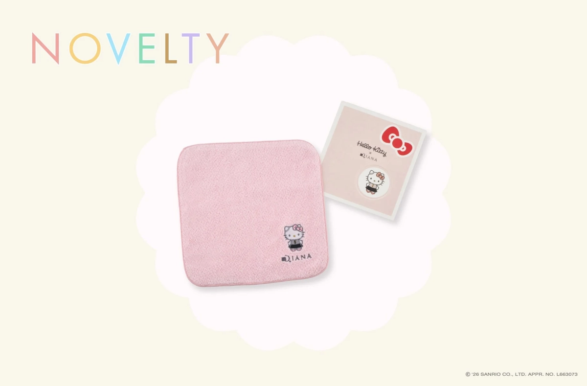 Hello Kitty WEB SHOP Pre-Order Novelty Towel
