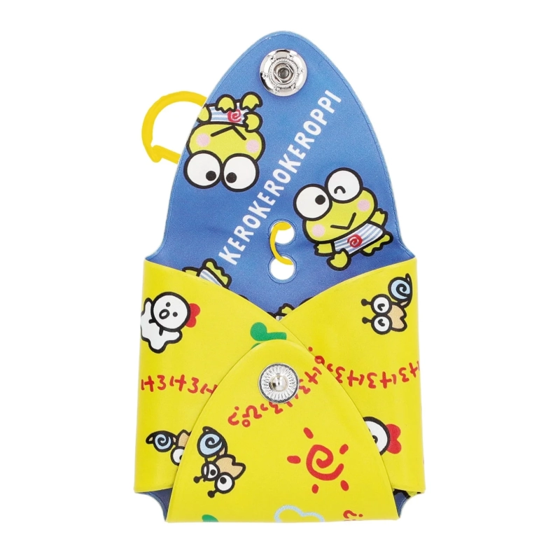 Kerokerokeroppi Mini Square Case Keychain