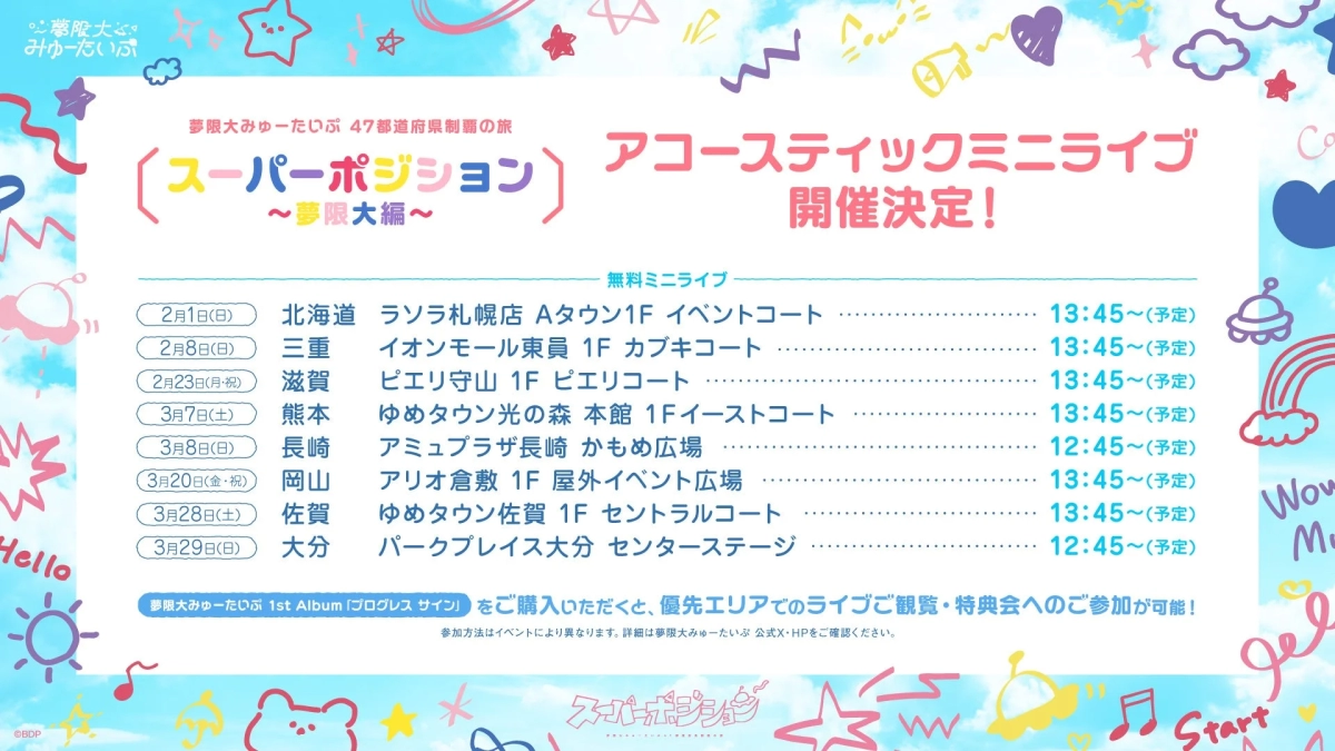 Mugendai Myu-Type Mugendai Arc Mini-Lives Poster