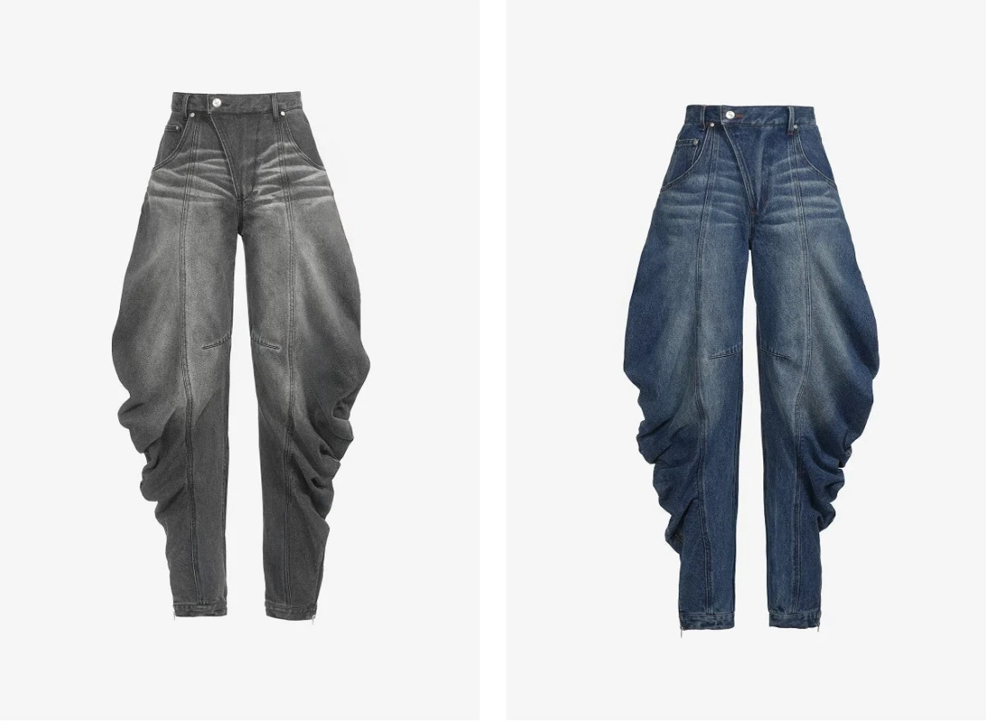 Liquid Denim Pants