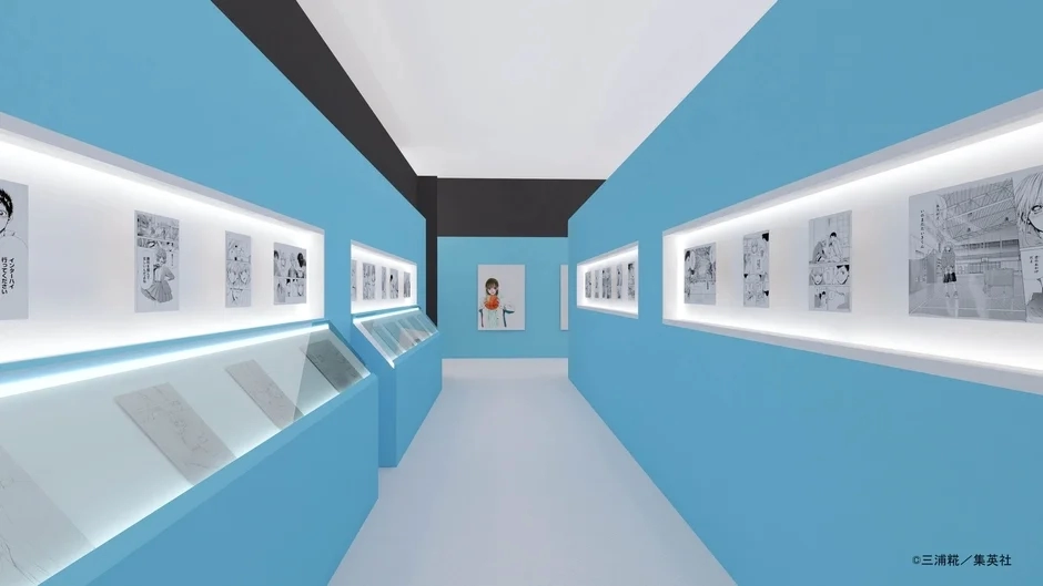 Manga Original Manuscripts Display