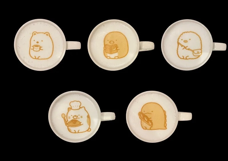Sumikkogurashi Latte Art