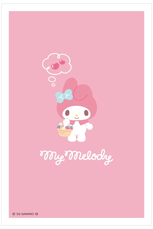 My Melody postcard design 2