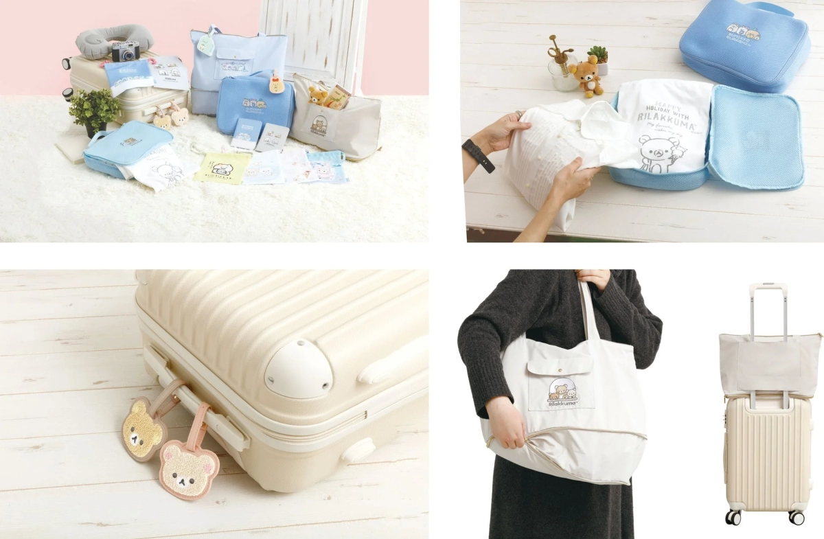 Rilakkuma and Sumikkogurashi Travel Series