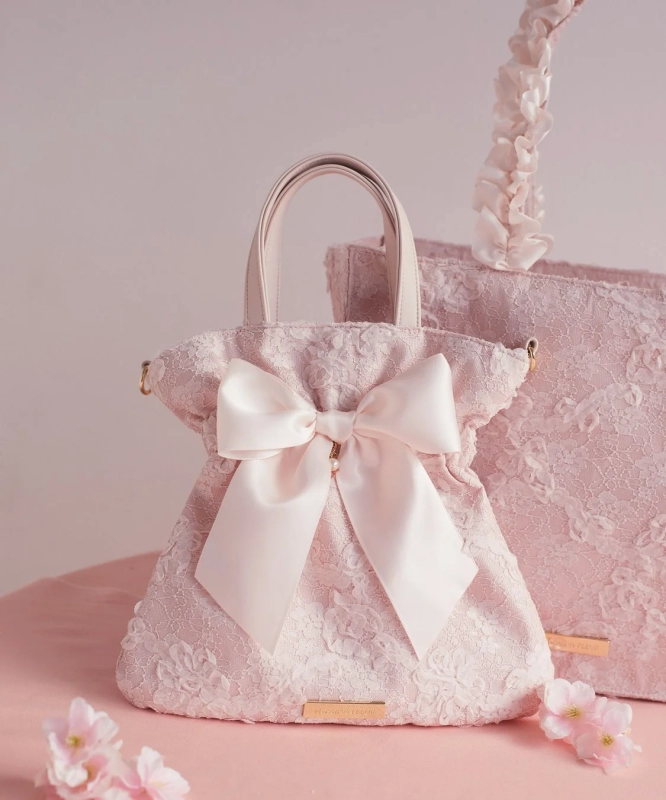 Sakura Ribbon 2Way Tote Bag