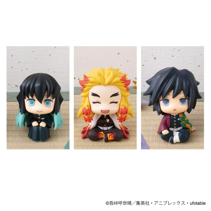 Demon Slayer lookup figures on tatami