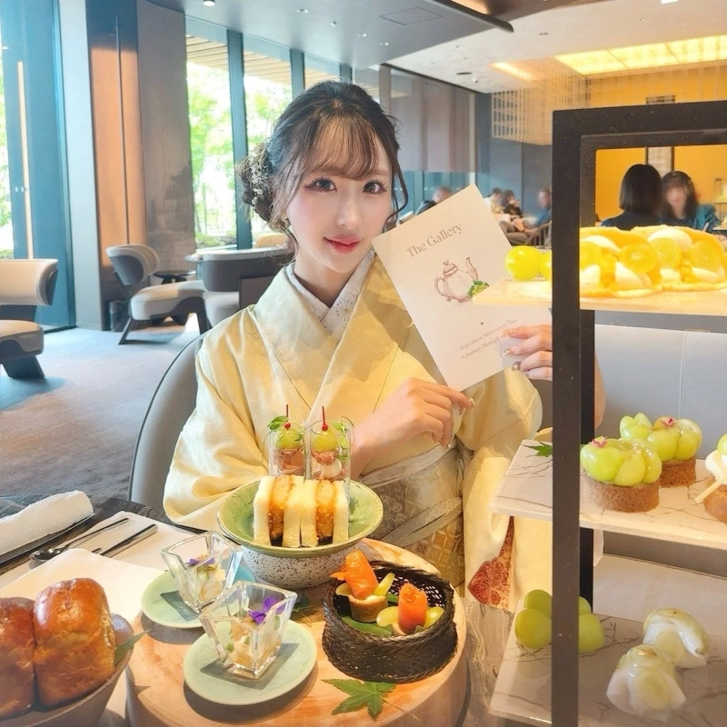 Kimono and Afternoon Tea Menu