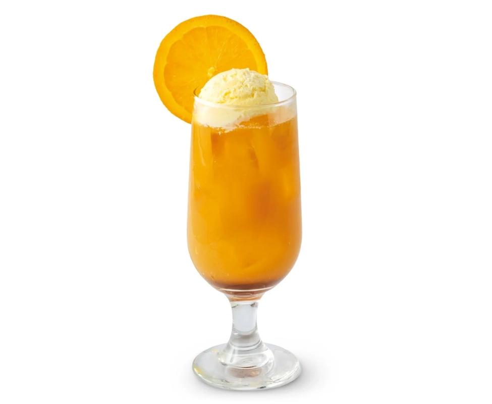 Marine's Orange Tea Float