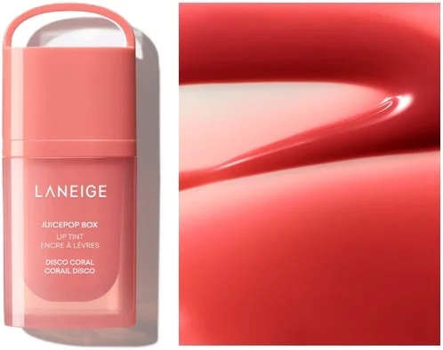 LANEIGE Juice Pop Box Lip Tint - Disco Coral