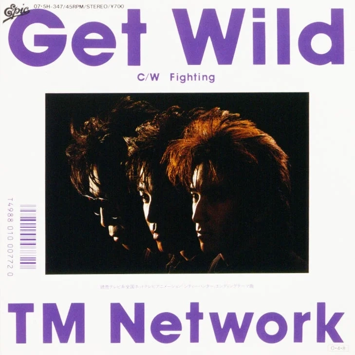 TM NETWORK 'Get Wild' Single Jacket