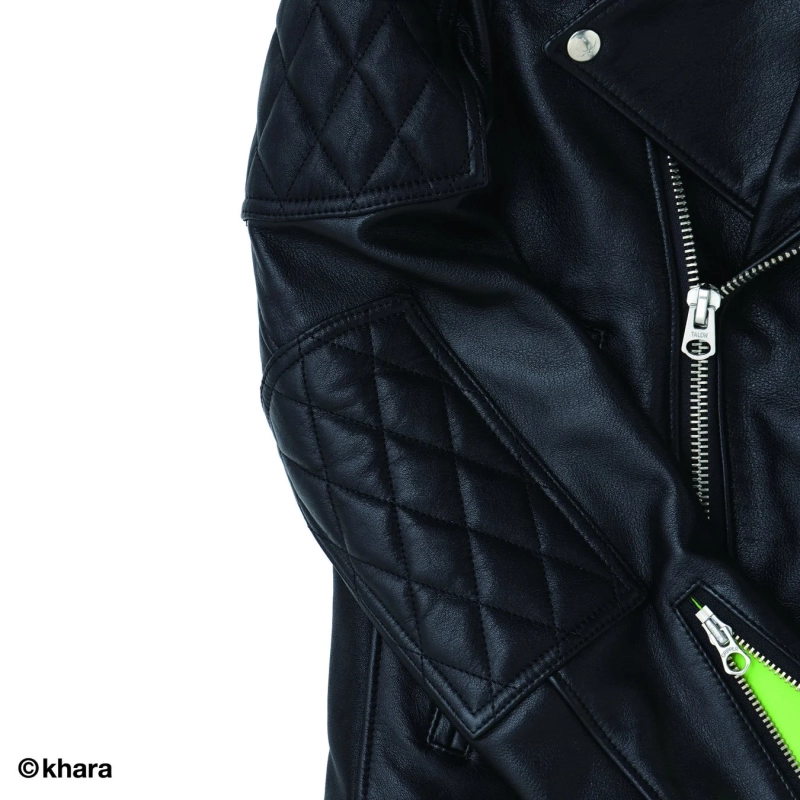 Pocket detail with neon green lining