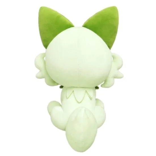 Sprigatito Potehagu plushie rear view
