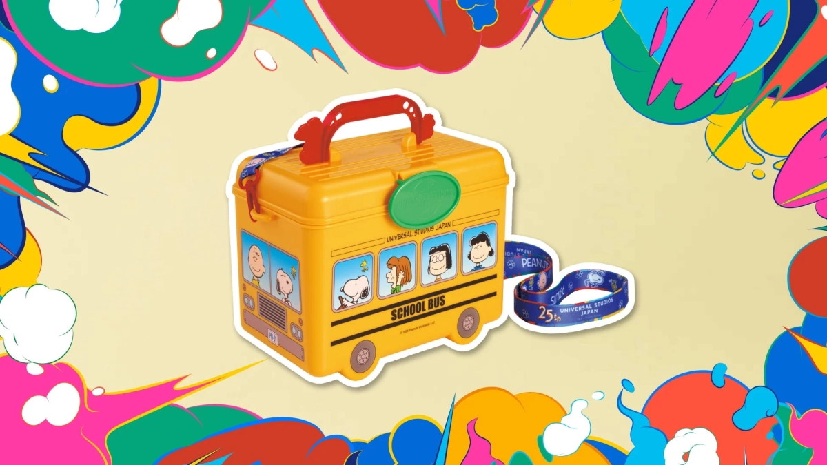 Snoopy School Bus Lunch Box