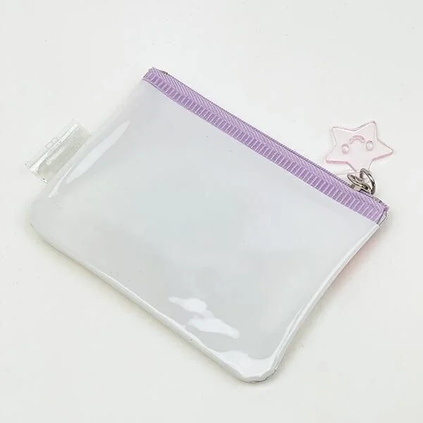 Kiki & Lala Pink Sequin Mini Pouch Zipper