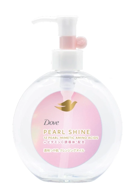 Dove Pearl Shine Transparent Glowing Skin Cleansing Oil