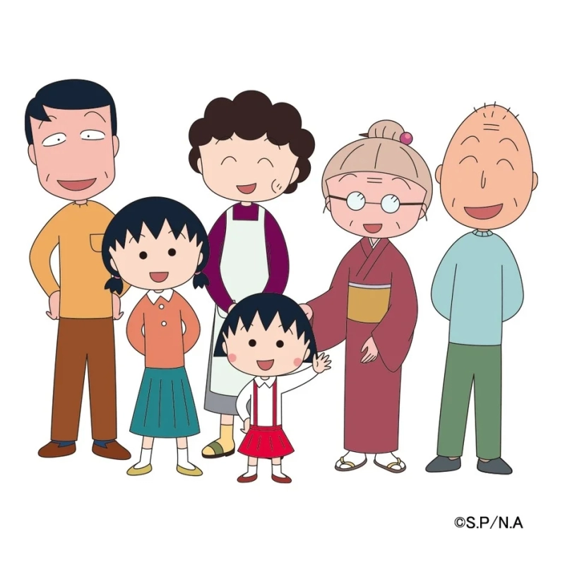 Chibi Maruko-chan Family
