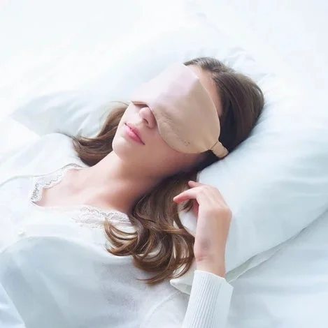 Silk Shiny Night Eye Mask