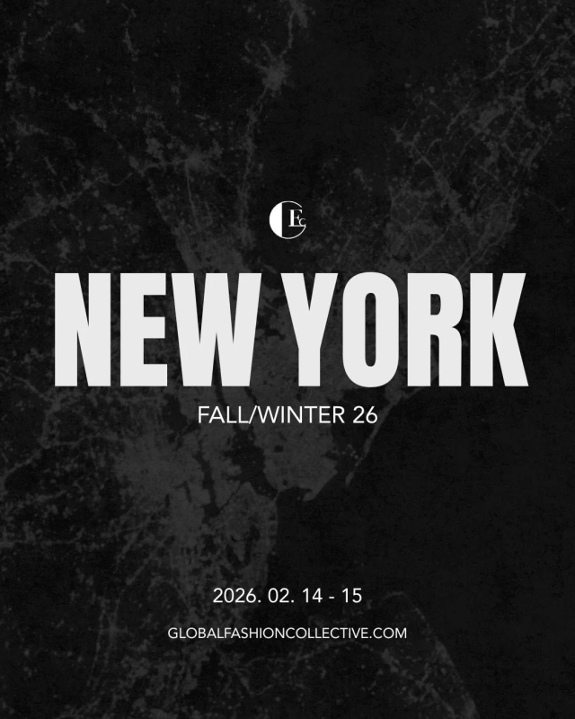 Global Fashion Collective X NEW YORK F/W’26 Event Poster