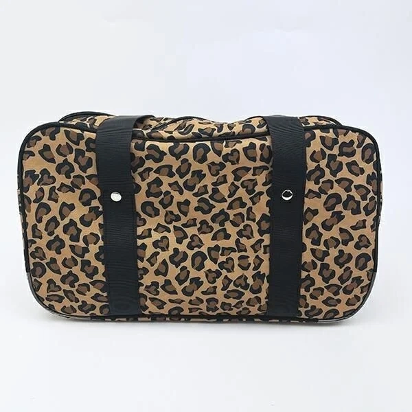 Full View of Leopard Hello Kitty x LOVEBOAT School Bag