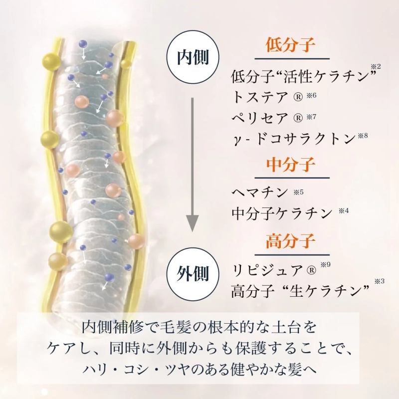Layered repair diagram