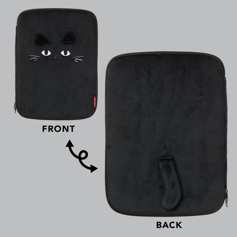 Black Cat A4 Multi Case Front and Back