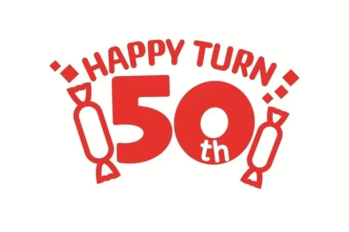 Happy Turn 50th Anniversary logo