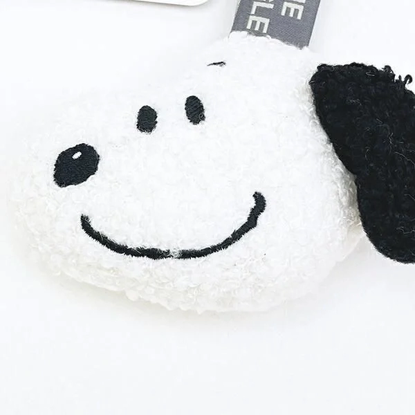 Close-up of Snoopy Face Tag Mascot