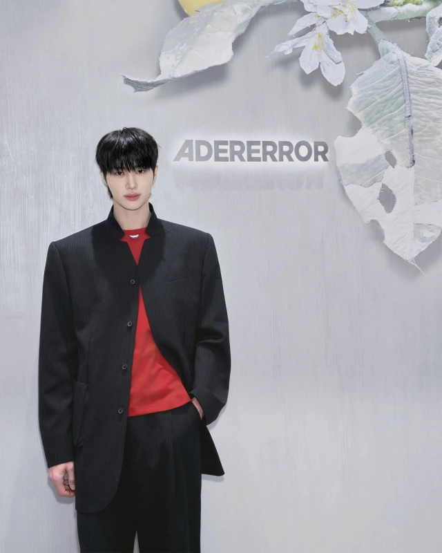 Actor Pyun Woo-seok wearing ADERERROR's 2026 Spring/Summer collection