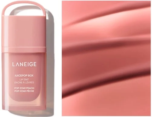 LANEIGE Juice Pop Box Lip Tint - Pop-star Peach
